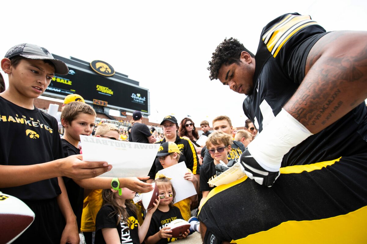 Iowa Hawkeyes fan guide to “Kids’ Day at Kinnick” on Saturday, August 13