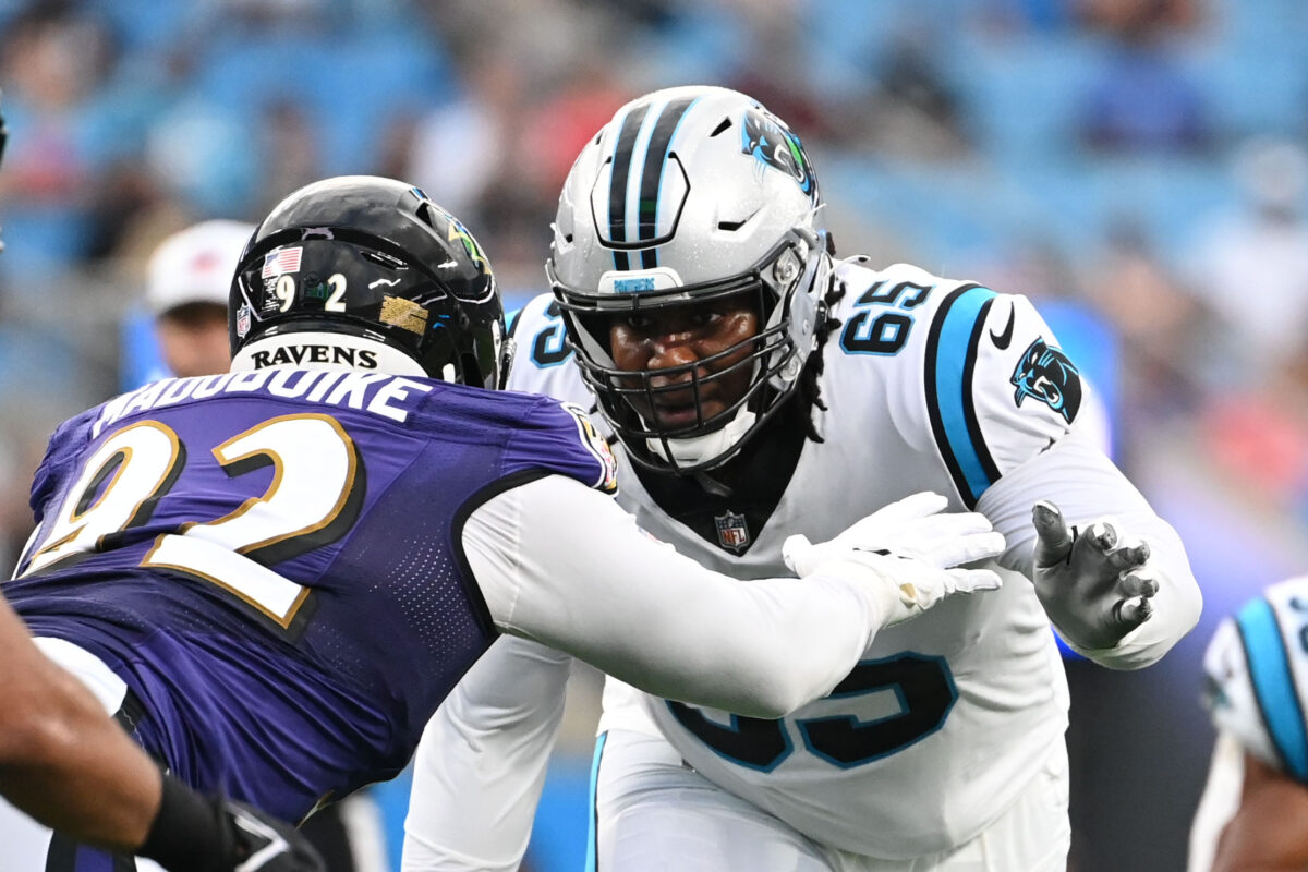 Panthers trade OL Dennis Daley to Titans, swap draft picks