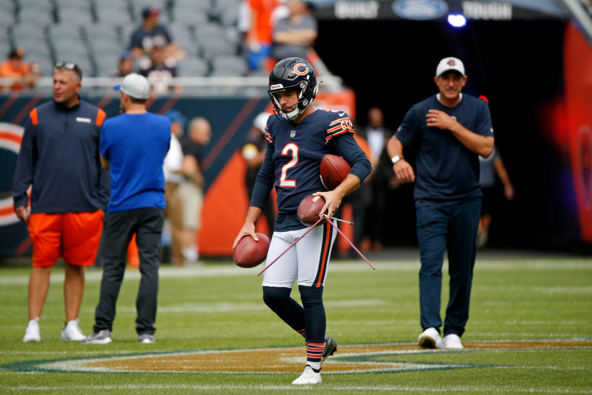 Bears kicker Cairo Santos trains at poorly-maintained Florida parks to simulate Soldier Field’s horrendous turf