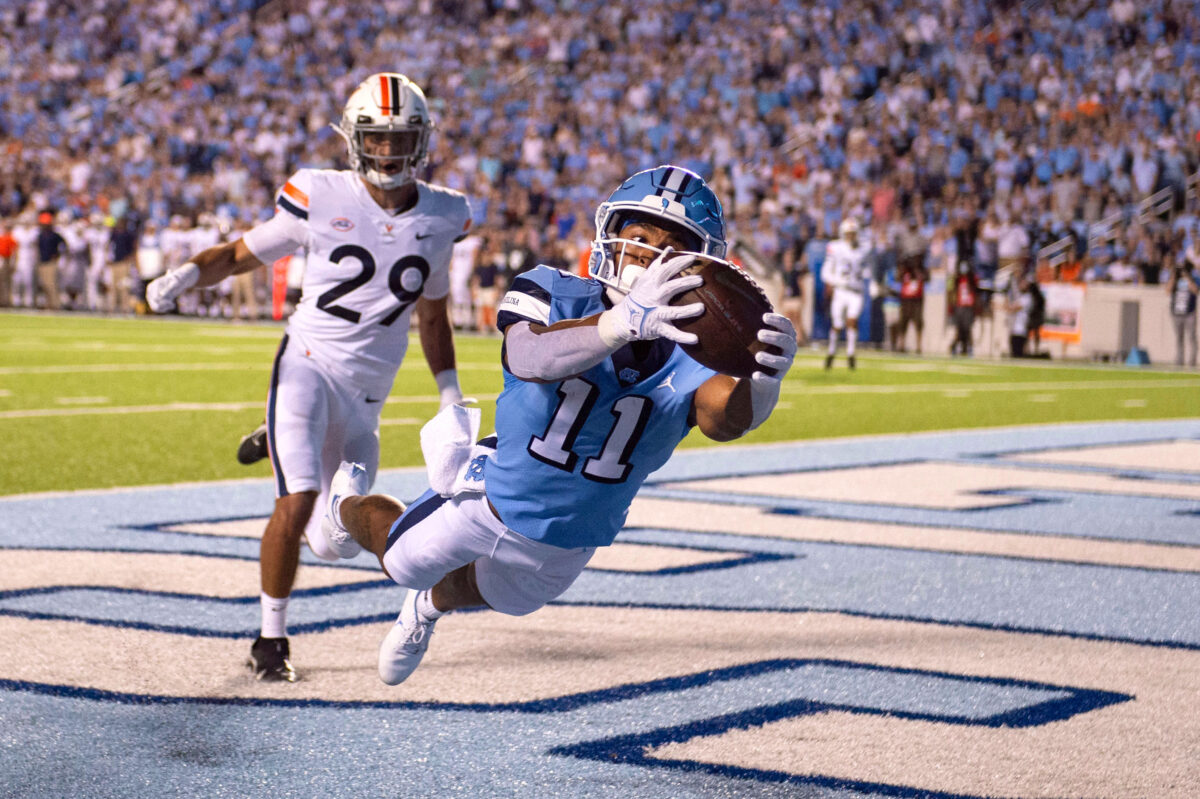 How UNC WR Josh Downs uses one-on-one battles to work his craft