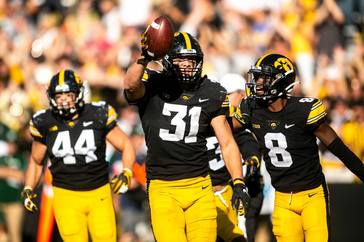 247Sports projects the Iowa Hawkeyes as a top-five defense nationally in 2022