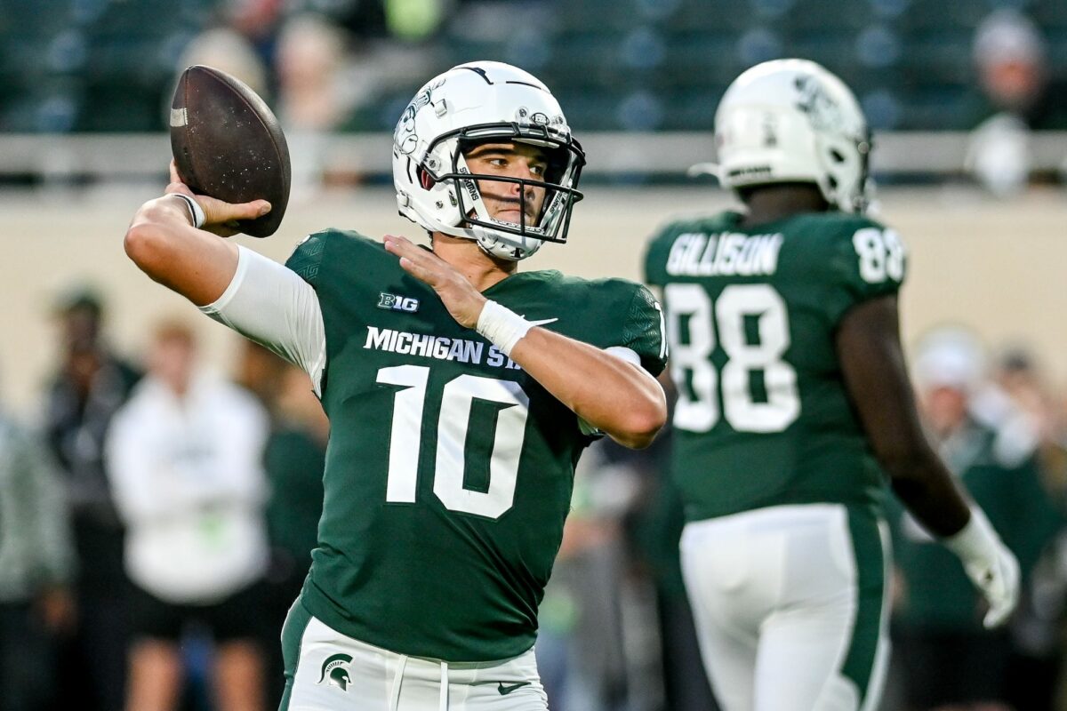 Michigan State football listed in preseason AP Top 25 released on Monday