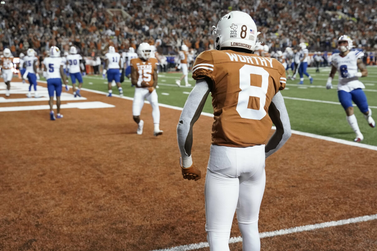 Texas WR Xavier Worthy showing no signs of complacency entering 2022