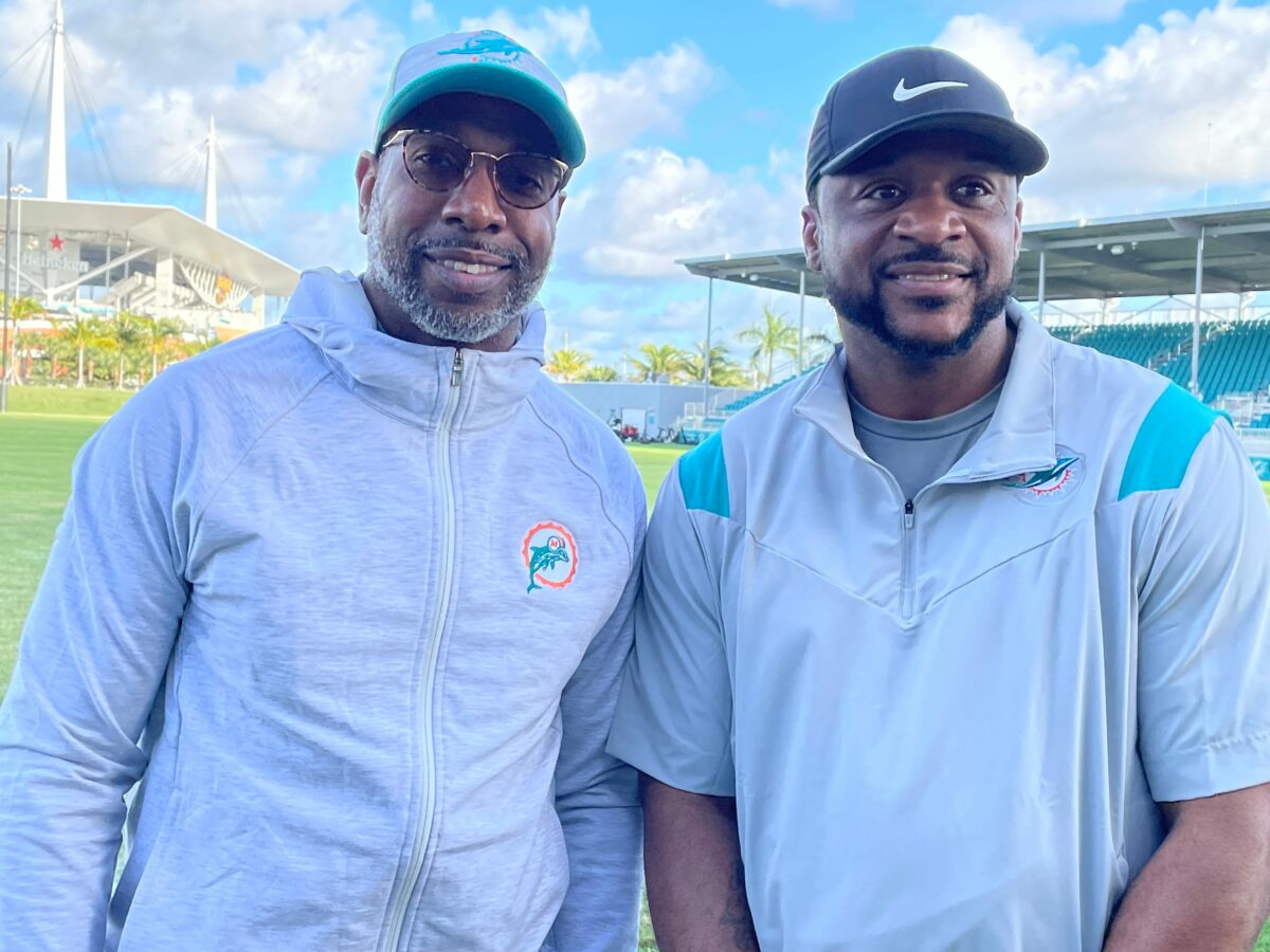 Dolphins assistant coach Patrick Surtain is in learning mode