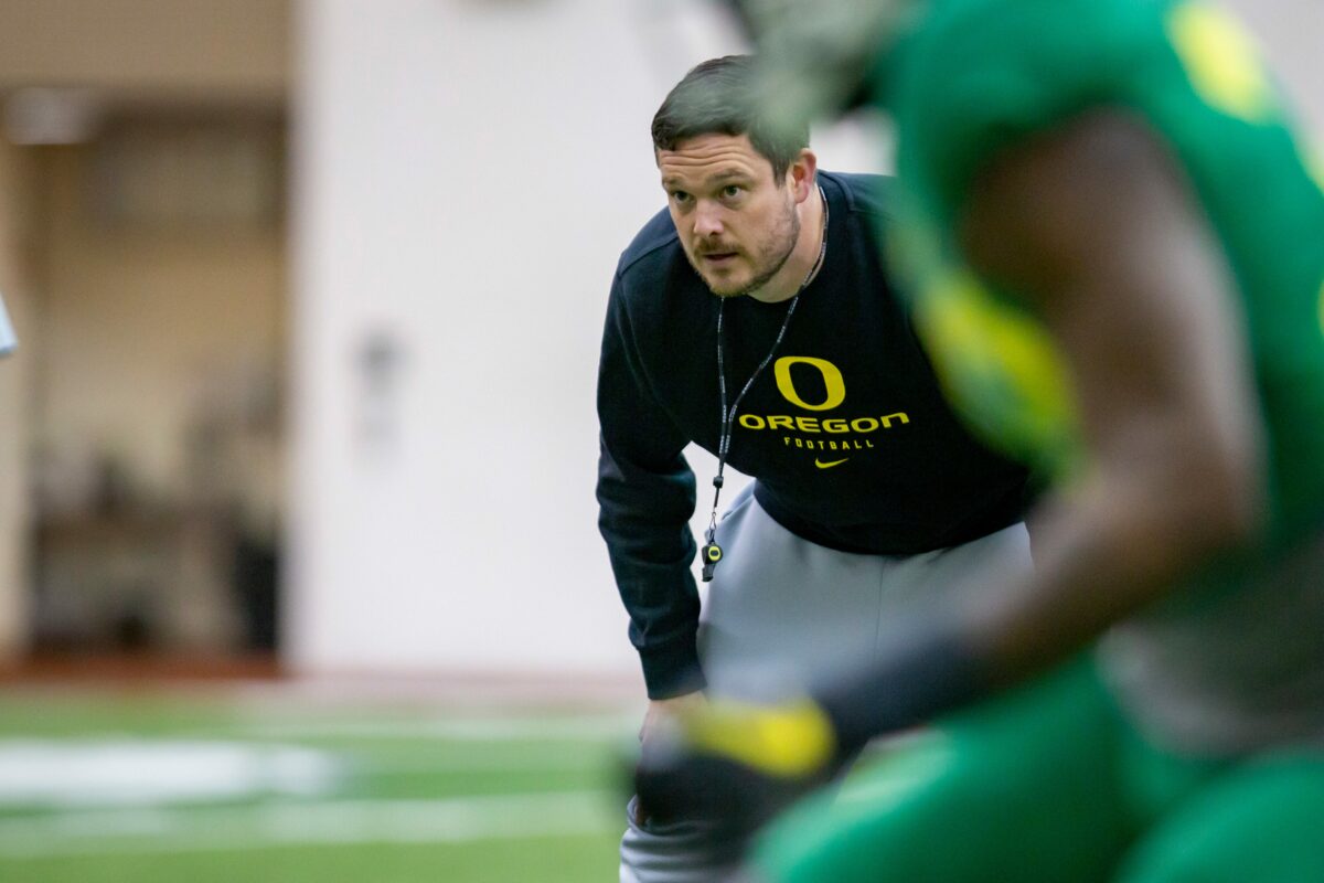 Everything Dan Lanning said after Oregon’s first practice of 2022 fall camp