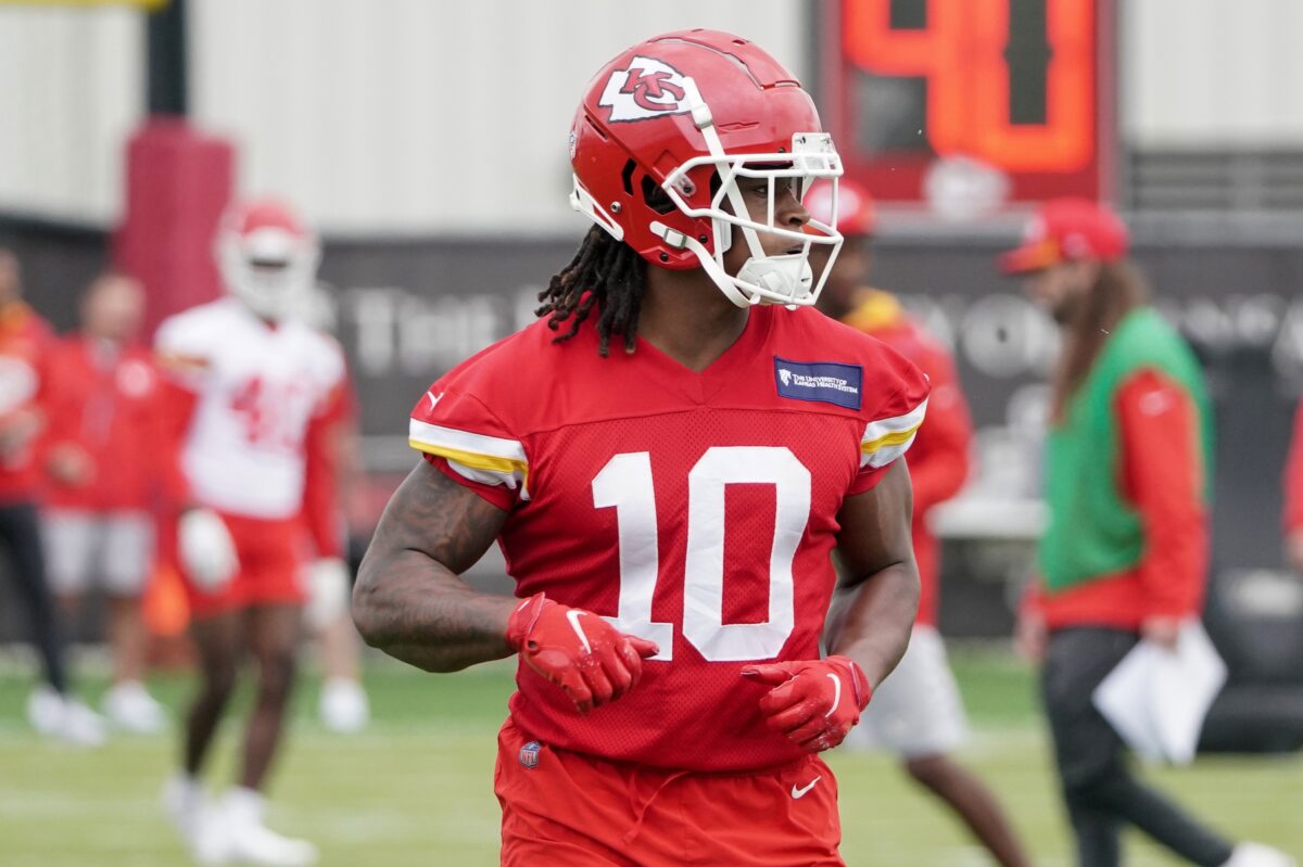 Jerick McKinnon raves about Kansas City Chiefs rookie Isiah Pacheco: ‘He’s real explosive’