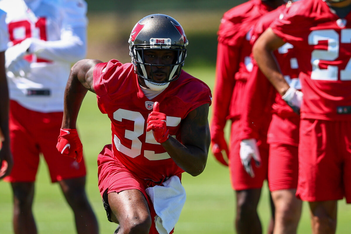 Bucs training camp: Hear from Jamel Dean, Rachaad White and more