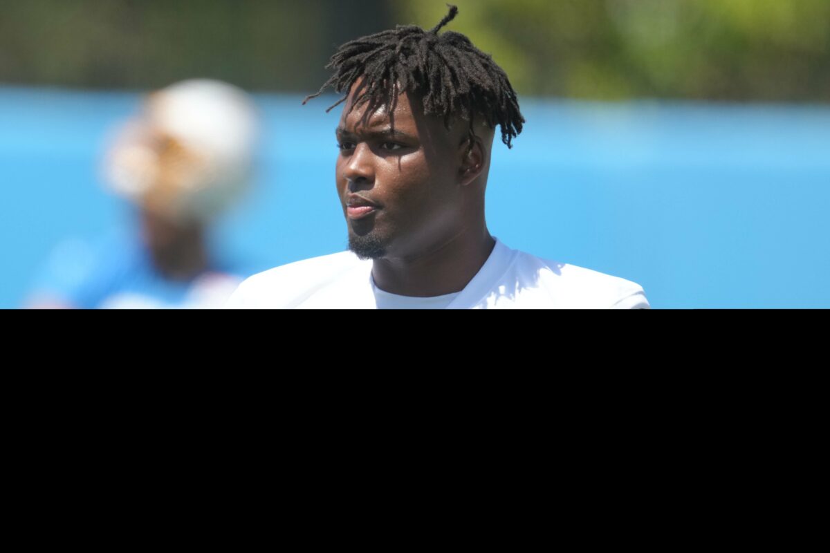 Chargers’ Zion Johnson explains meaning behind his number