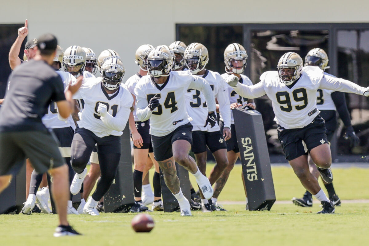 Taco Charlton, 3 linebackers make the Saints’ initial 15-man practice squad