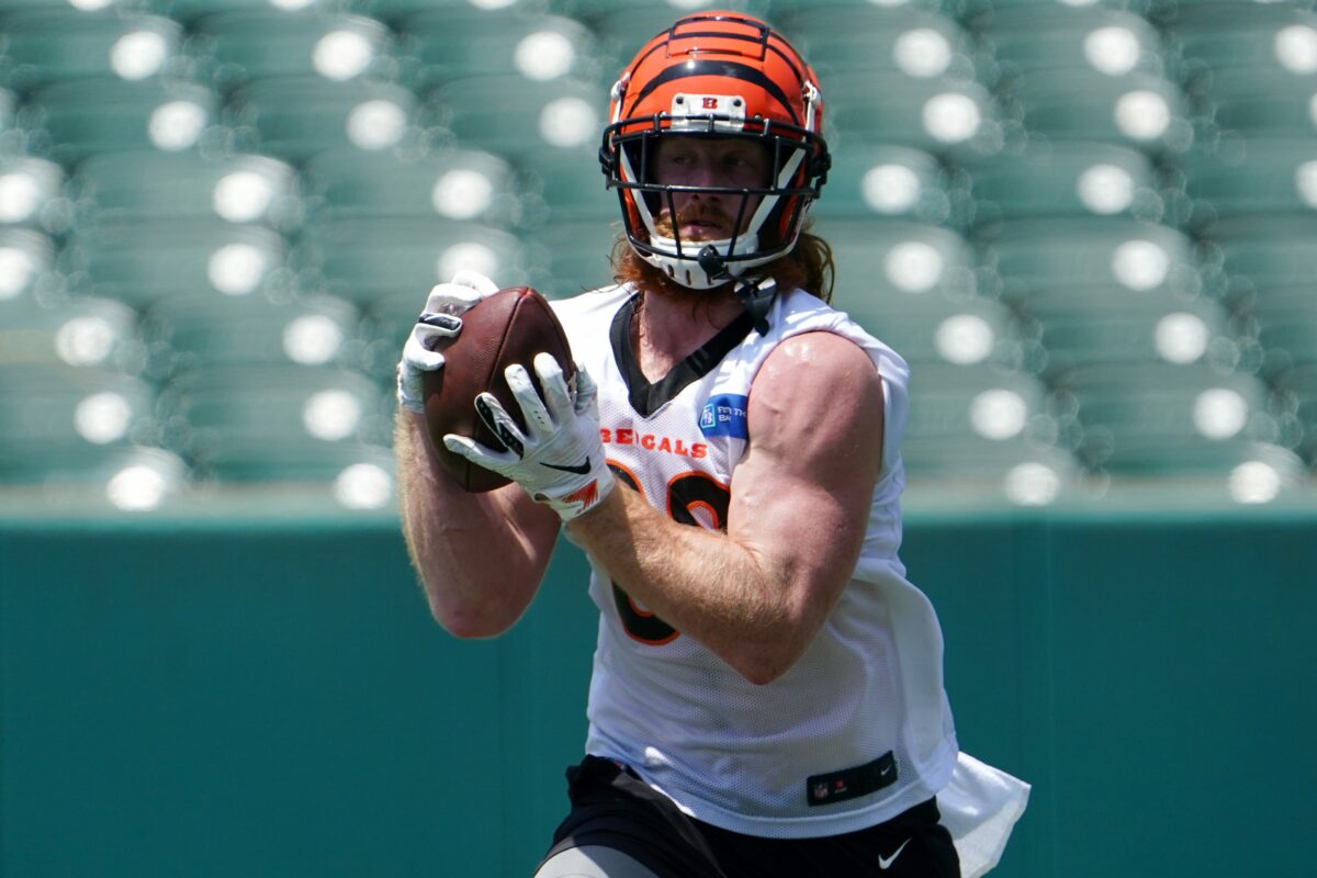 Tyler Boyd impressed with new arrival Hayden Hurst at Bengals training camp