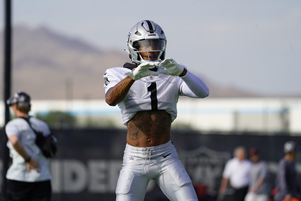 WR Tyron Johnson top priority is proving to Raiders that he is more than just speed