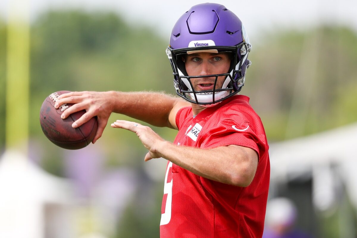 Kirk Cousins ruled out for preseason opener after testing positive for COVID-19