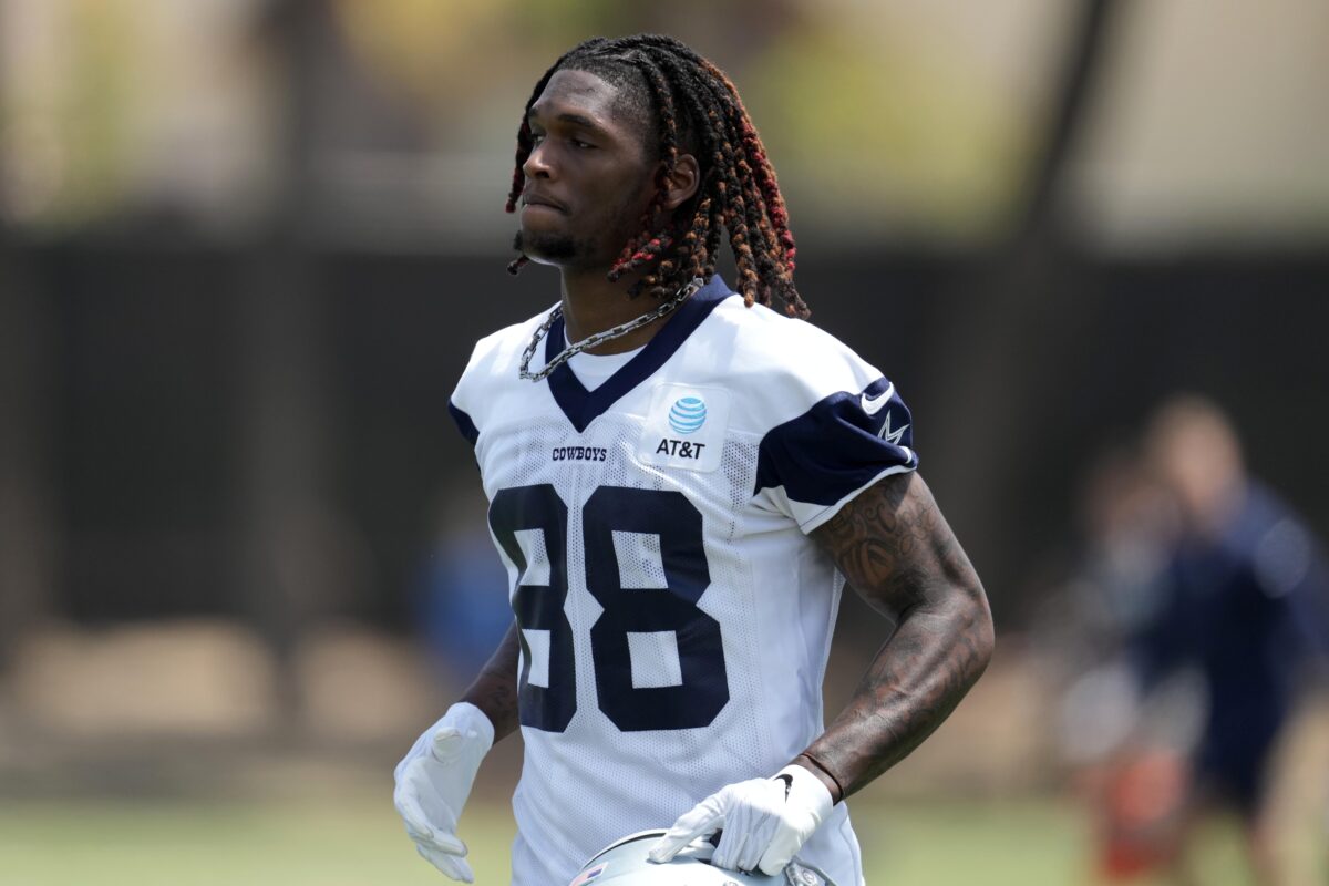 ‘Foot issue’ holds Cowboys WR CeeDee Lamb out of Wednesday practice with Chargers
