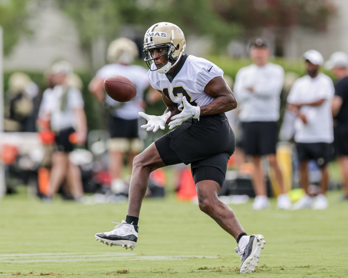 Michael Thomas dominates again in Day 13 of Saints training camp