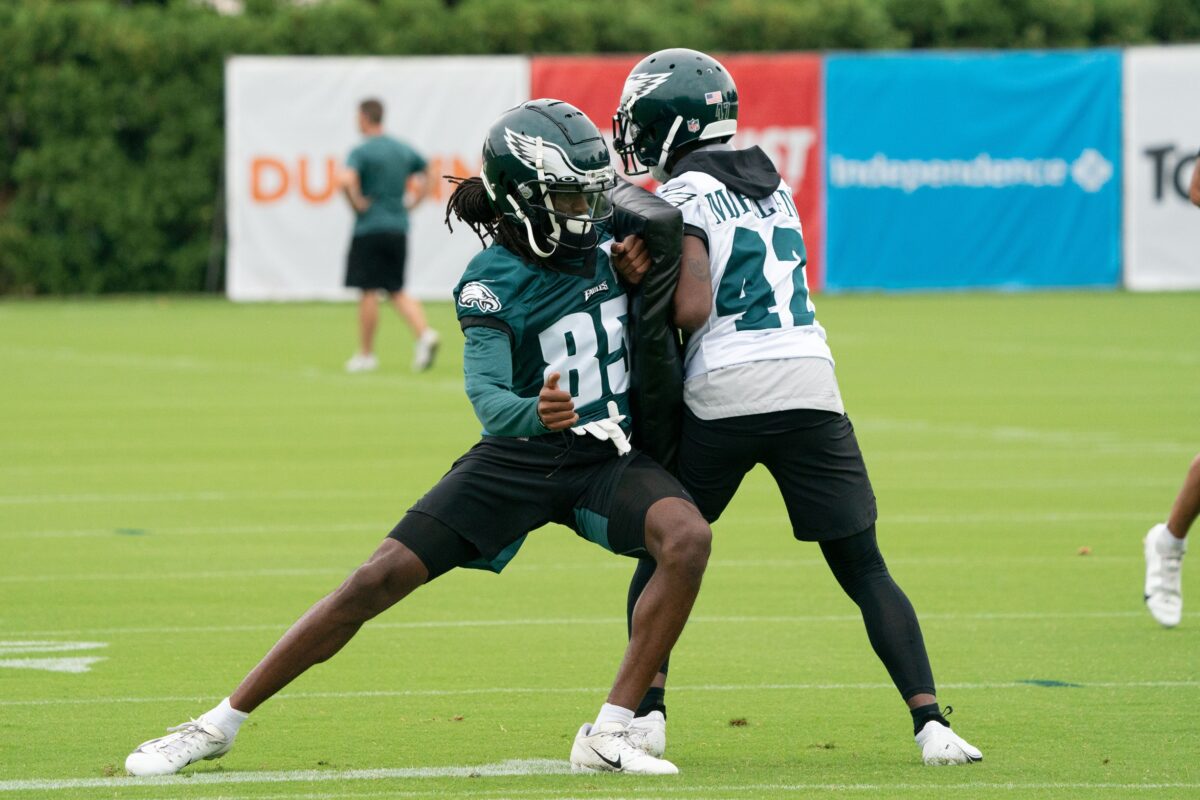 Eagles announce three roster moves as team gets down to the 85-player limit