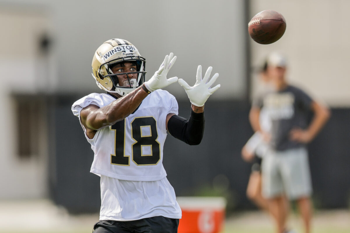 Browns claim WR Easop Winston off waivers from the Saints
