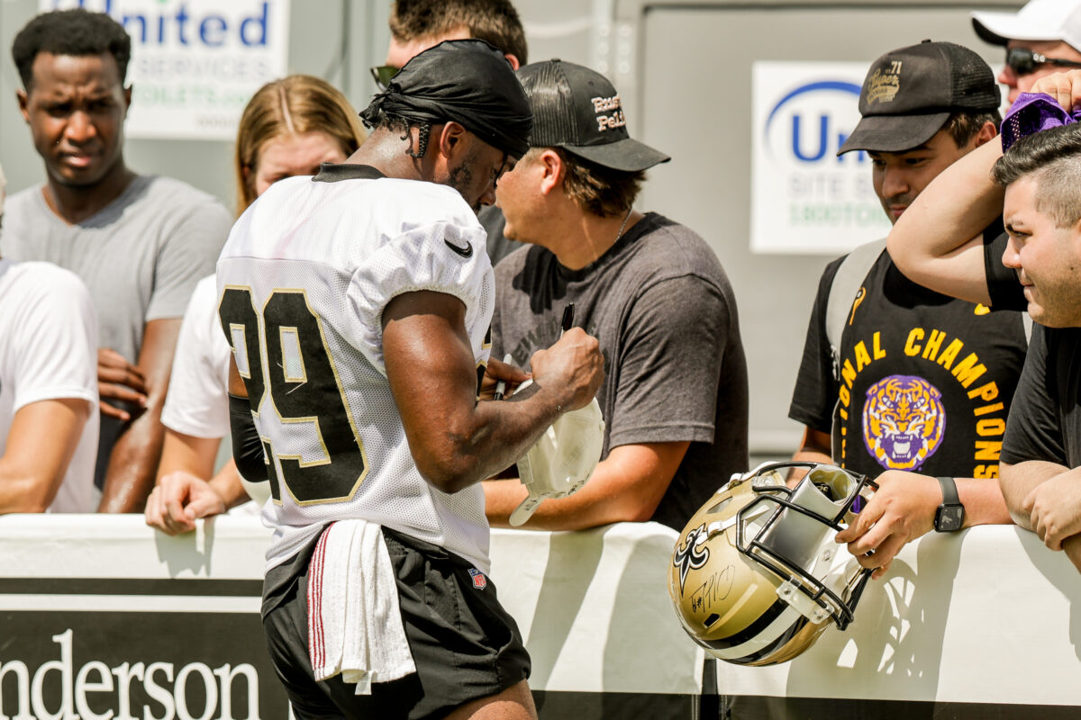 Saints training camp takeaways, Day 5: Paulson Adebo continues to shine