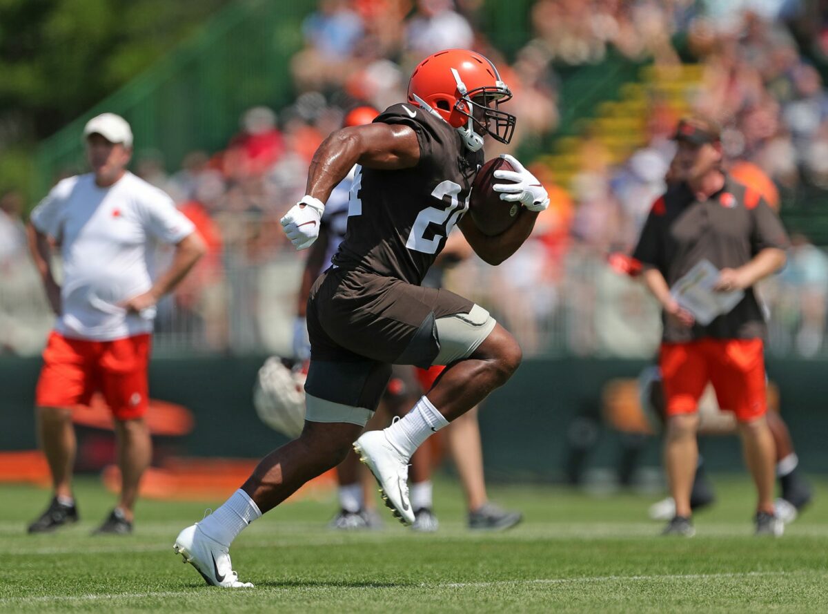 Data shows Browns RB Nick Chubb set apart in his big play ability