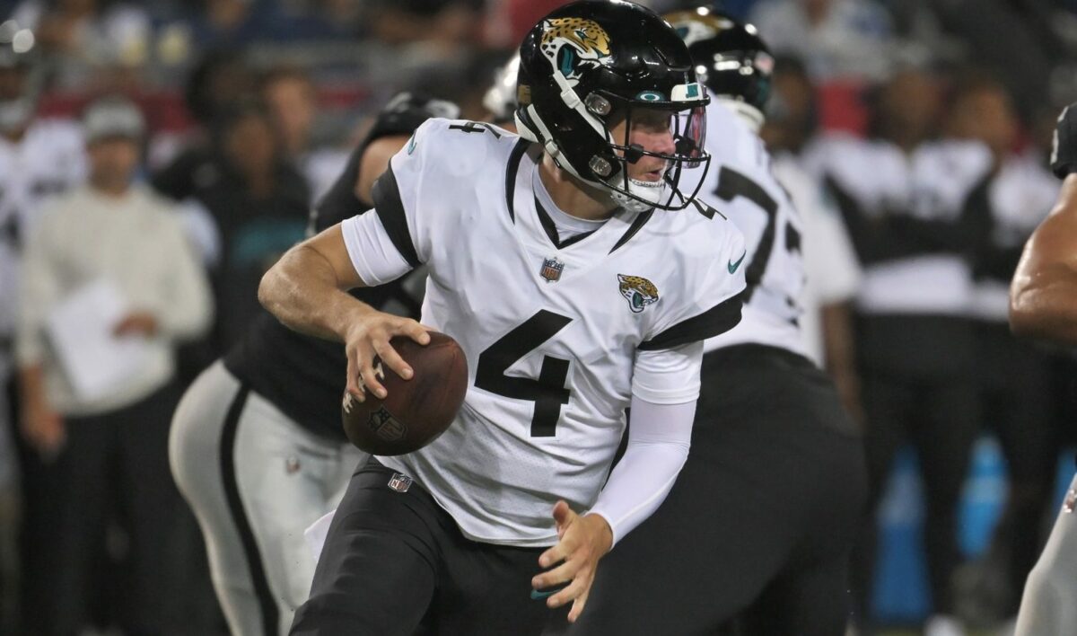 WATCH: Former Vikings QB Kyle Sloter throws touchdown pass for Jaguars
