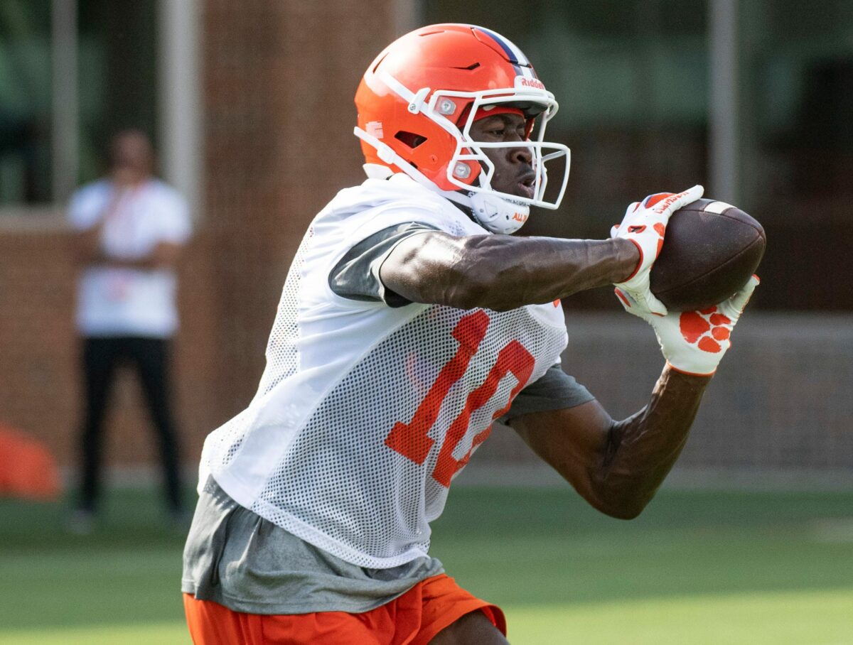 Joseph Ngata emerging as Clemson’s No. 1 wide receiver