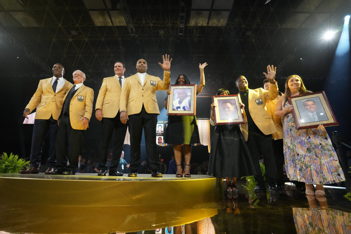2022 Pro Football Hall of Fame ceremony: Who’s in, and how to watch