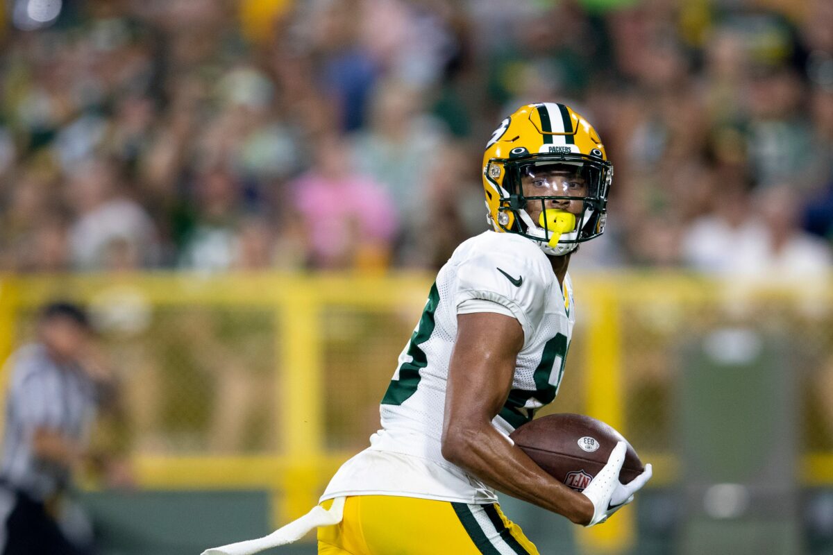 Packers rookie WR Samori Toure stands out at Family Night
