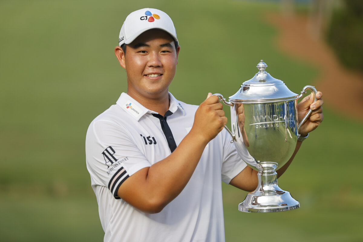 Why PGA Tour phenom Joohyung Kim adopted the name ‘Tom’ and how it was almost ‘Buzz’