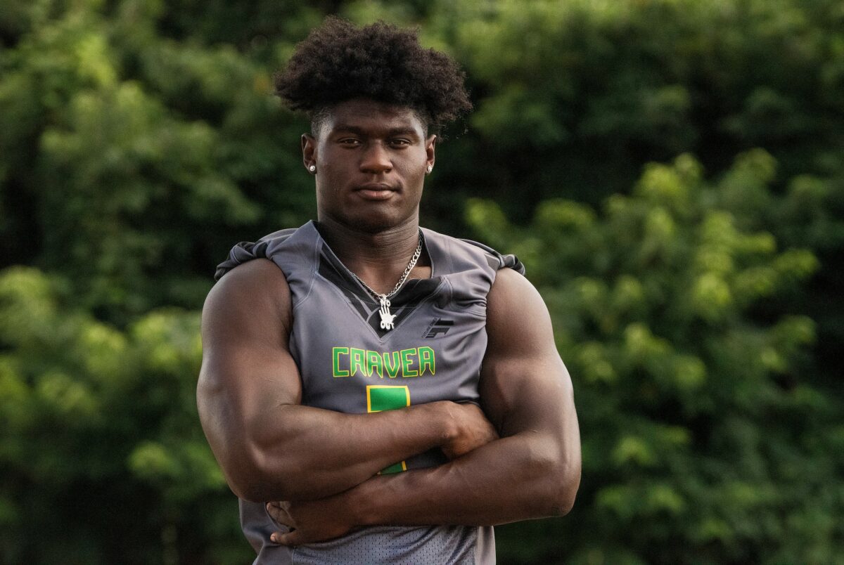 Alabama listed in top six for 2023 OLB prospect Qua Russaw