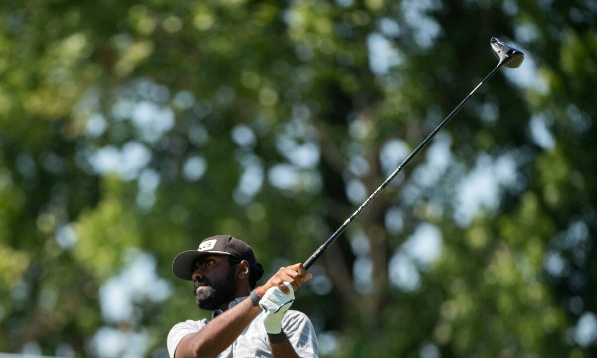 Sahith Theegala, thanks to strong cheering section, feeling at home at FedEx St. Jude Championship