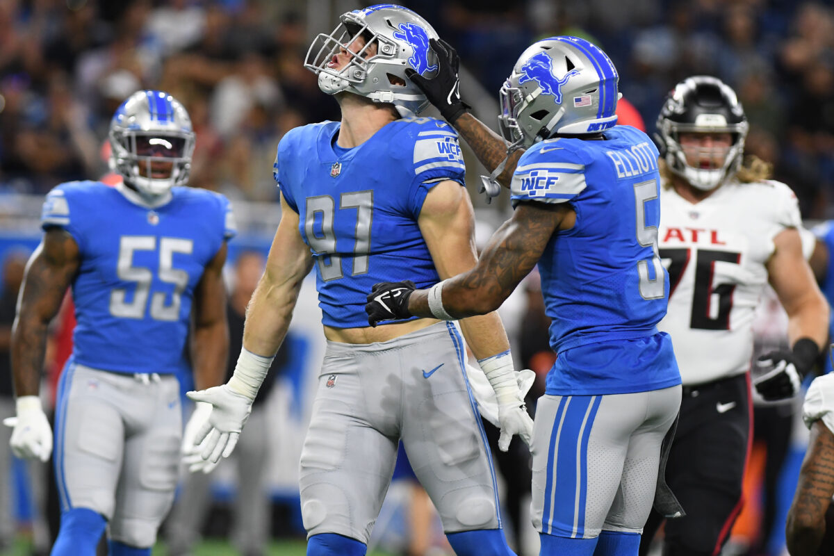 Lions lose back-and-forth preseason opener to Falcons