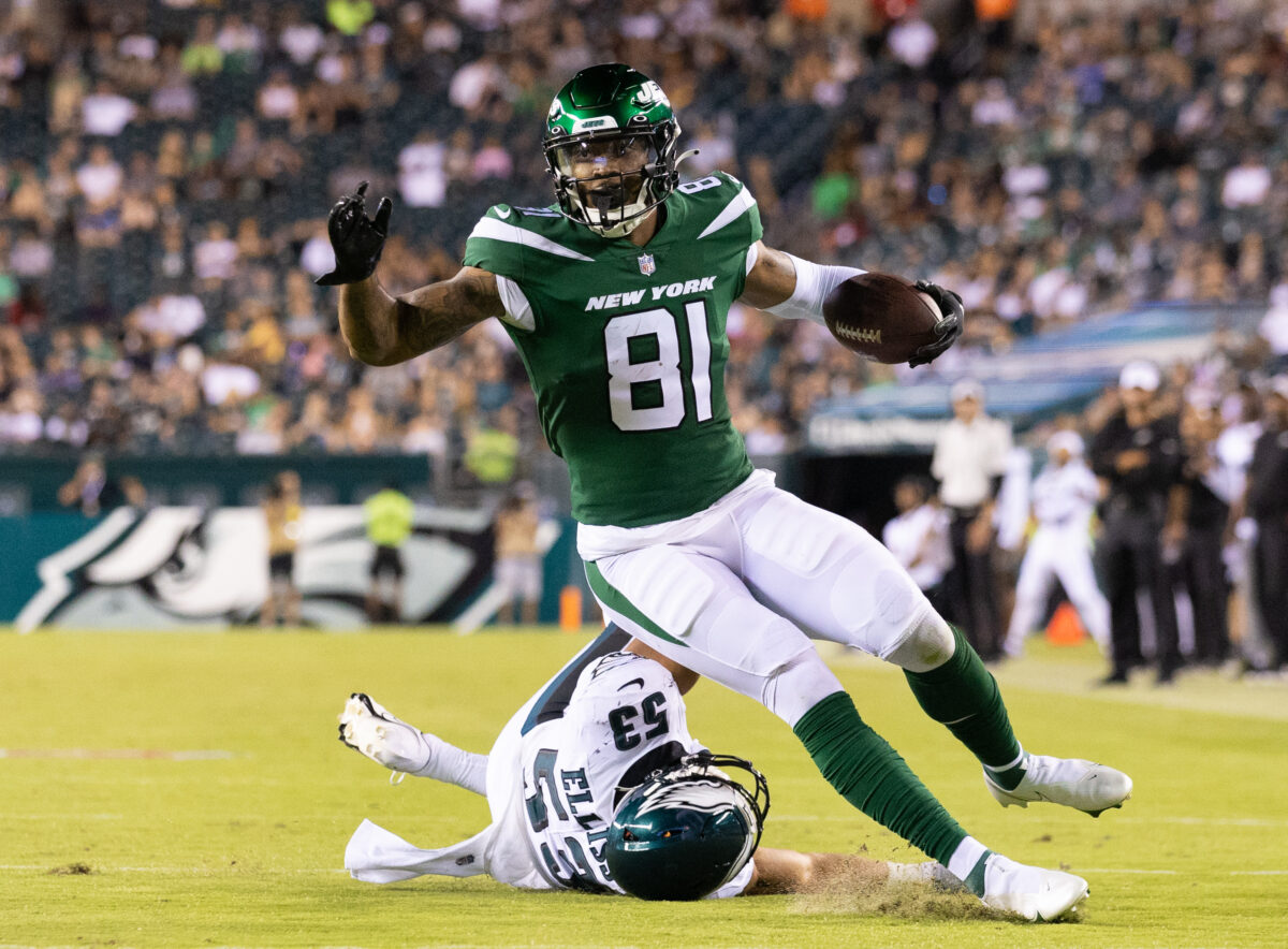 Former Georgia WR Lawrence Cager has big preseason game for Jets