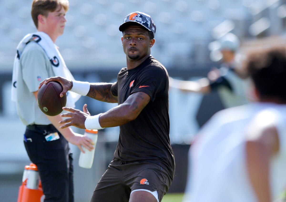Browns QB Deshaun Watson agrees to 11-Game Suspension, $5M fine ahead of joint practices vs. Eagles