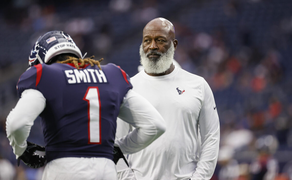 WATCH: Texans DB Tremon Smith intercepts Saints QB Ian Book in preseason