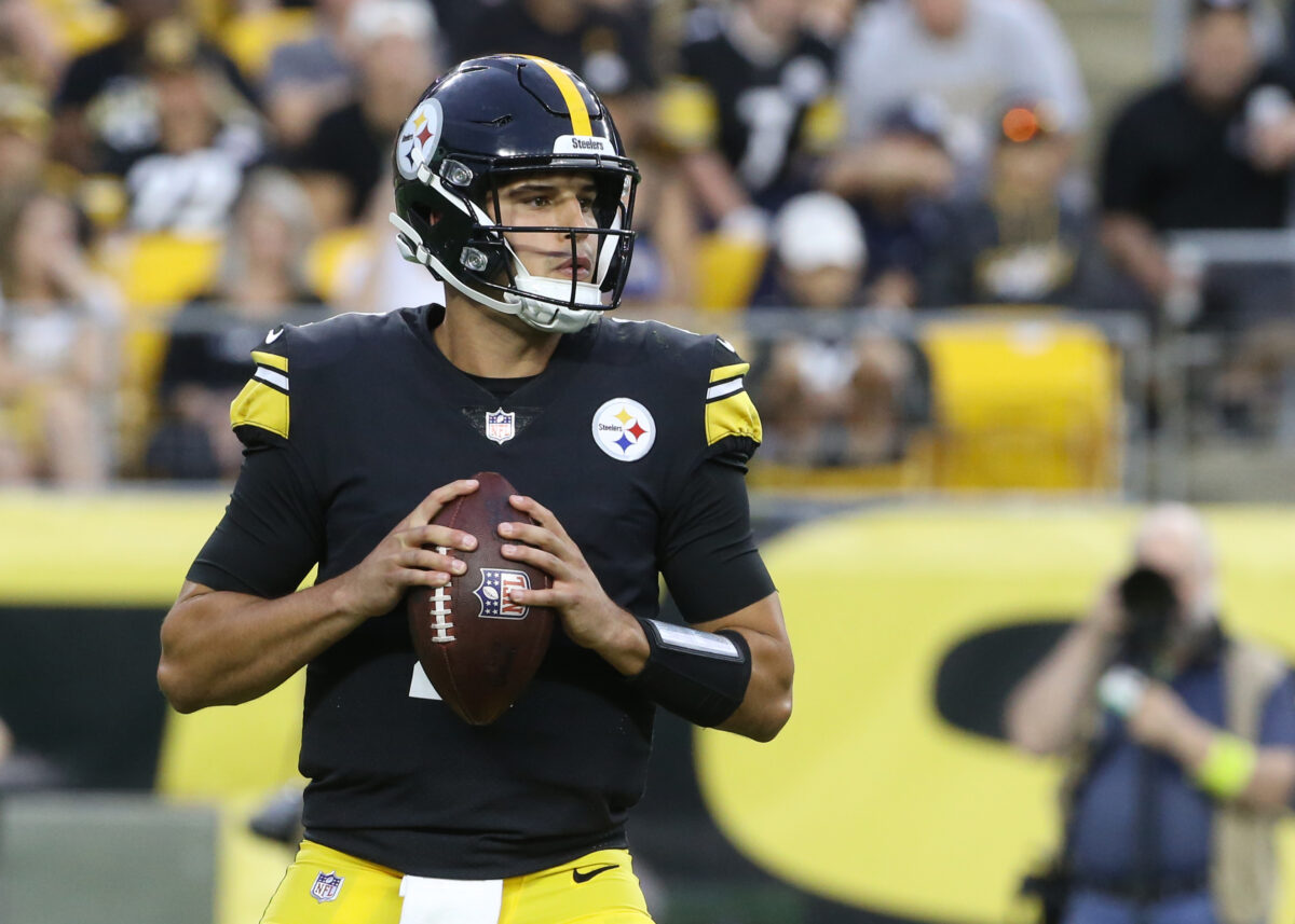 Mason Rudolph left out to dry in preseason finale