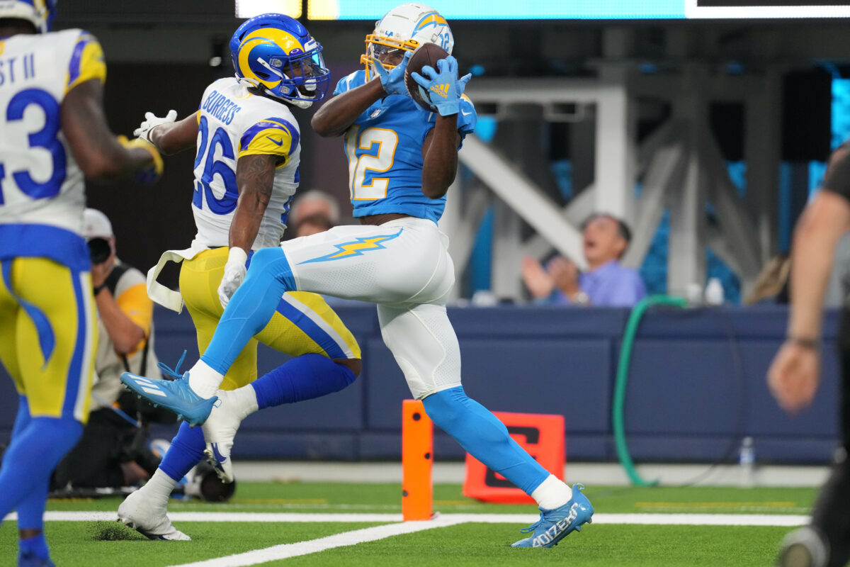 Chargers WR Joe Reed’s resilience leads to big performance vs. Rams