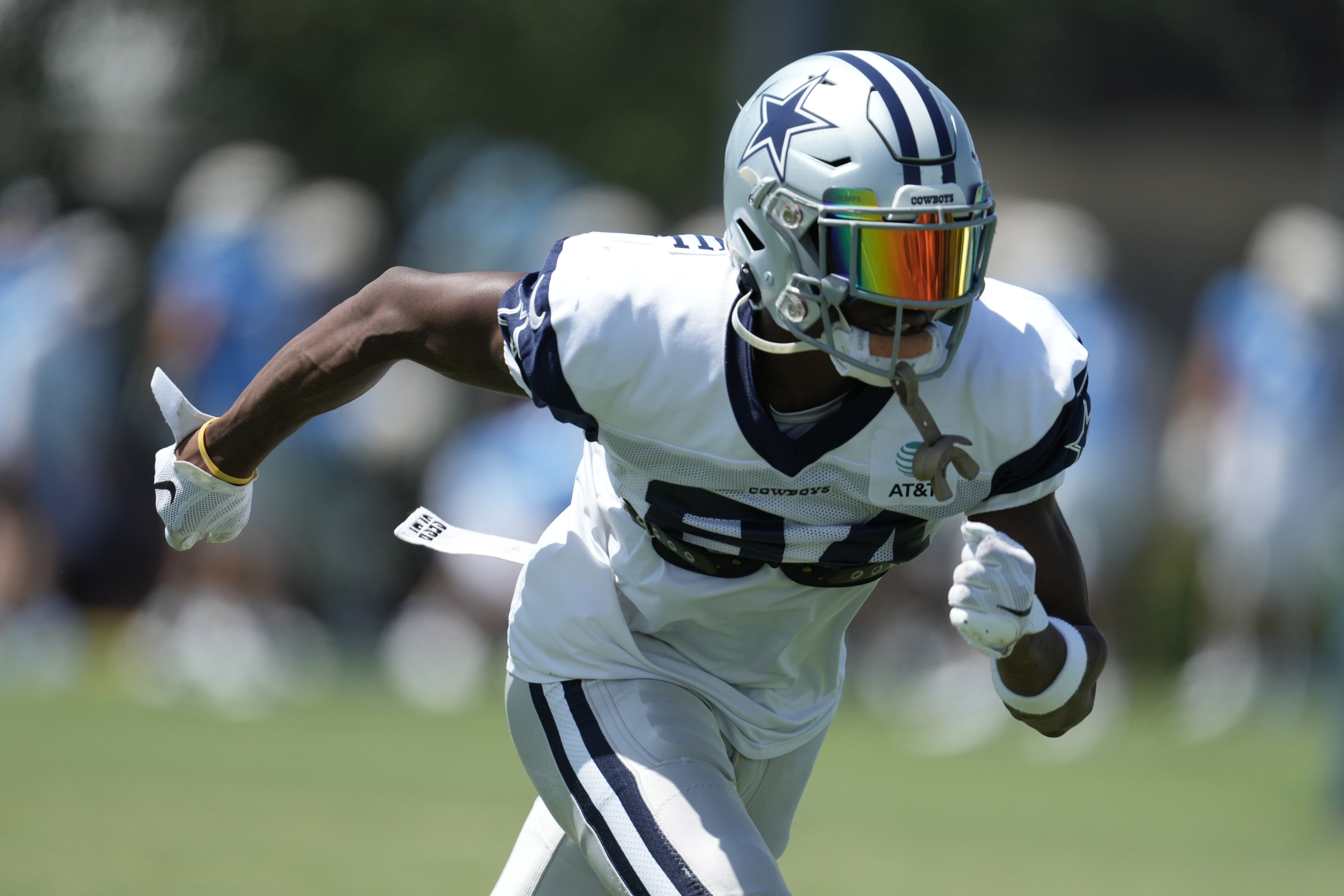 WATCH: Cowboys safety Isreal Mukuamu stops Chargers drive with INT