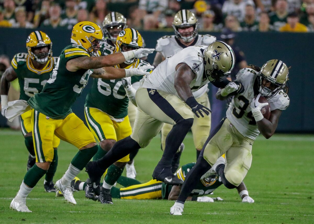 Packers LB Isaiah McDuffie flies around, ends two drives and makes an insane tackle vs. Saints