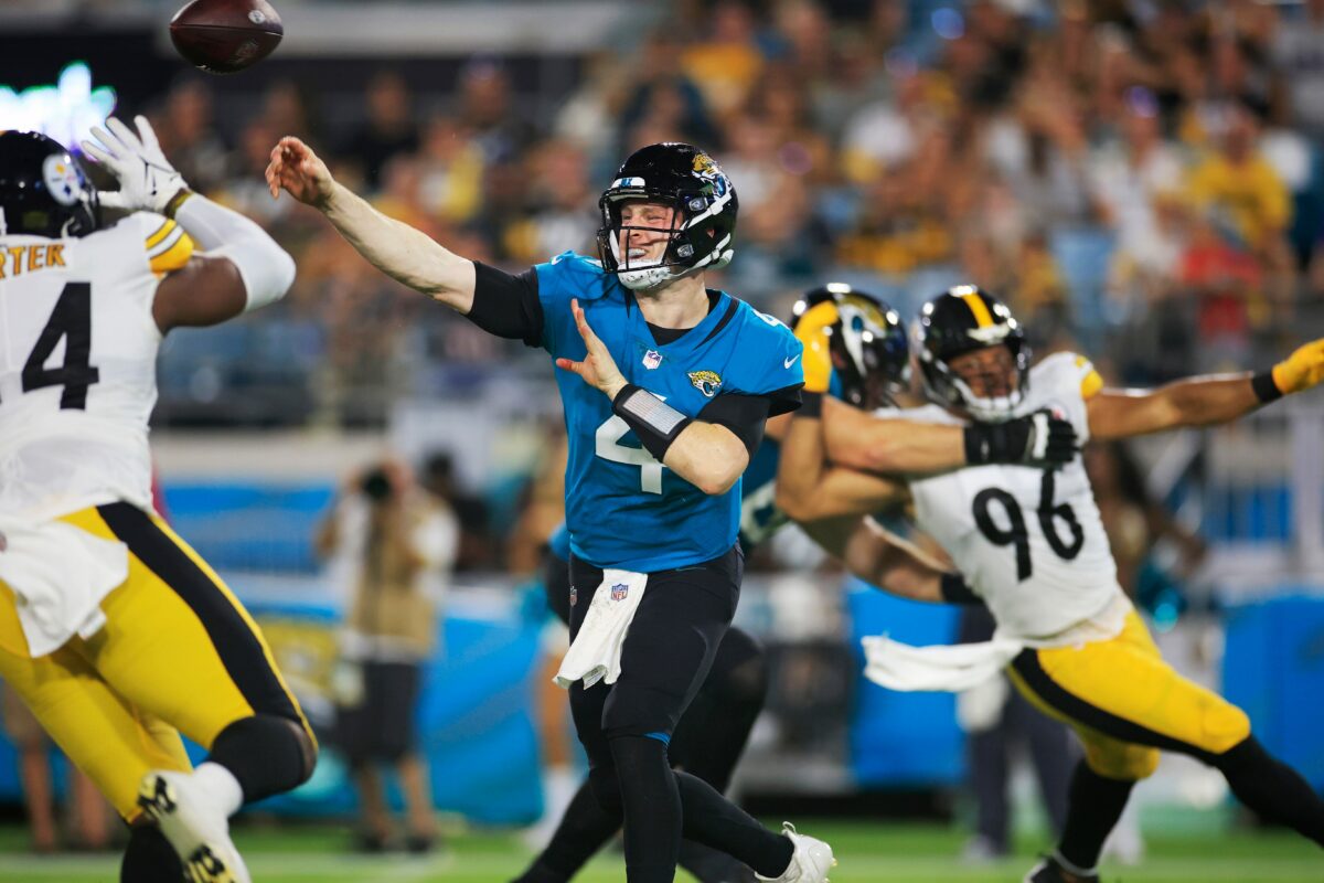 PFF’s 4 highest grades for offensive players in Jaguars loss to Steelers