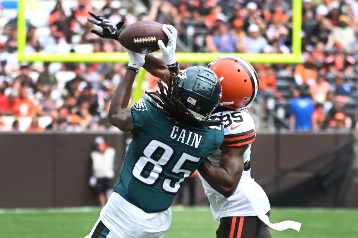 Eagles to release WR Deon Cain