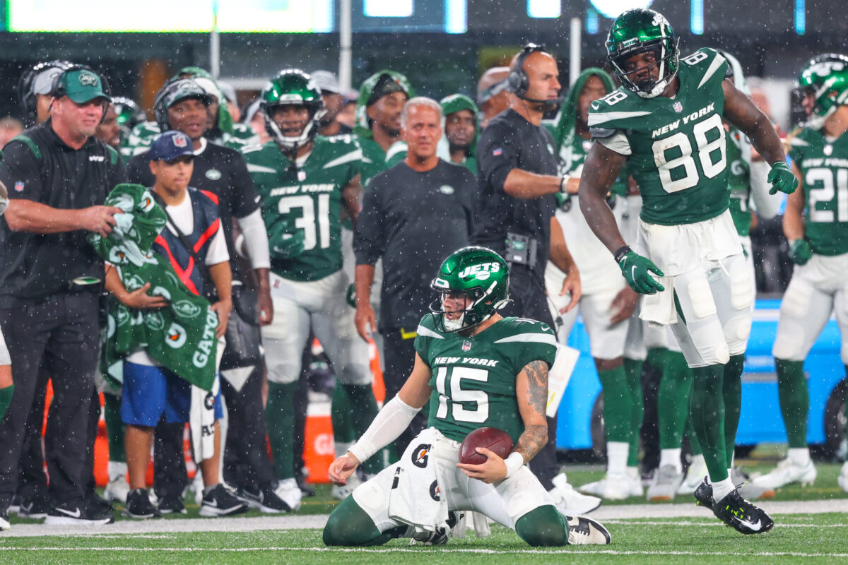 Watch: Chris Streveler leads Jets to last-minute win over Giants