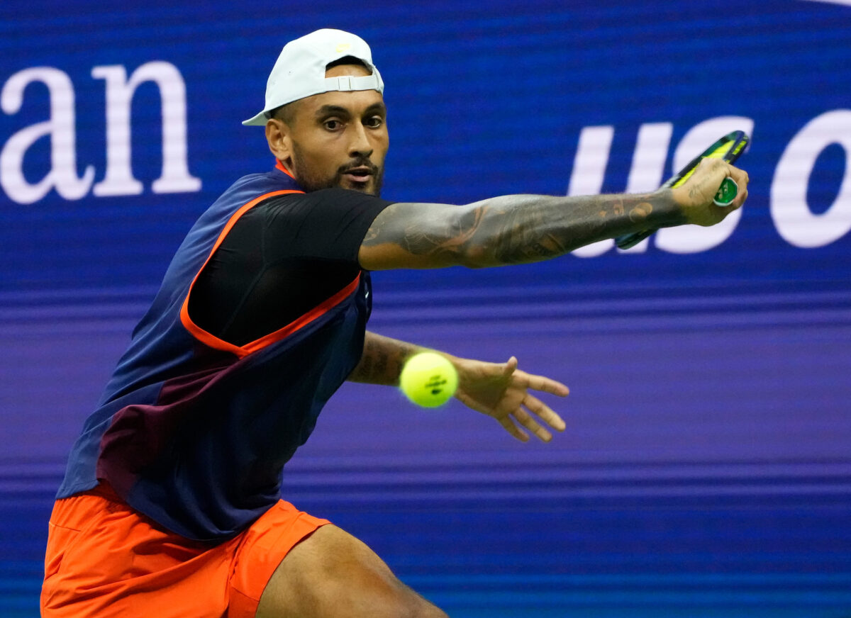 Nick Kyrgios vs. Benjamin Bonzi live stream, TV channel, time, Second Round schedule, how to watch US Open