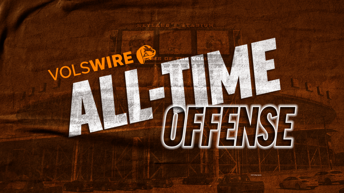 Tennessee football all-time roster: Offensive starters and backups