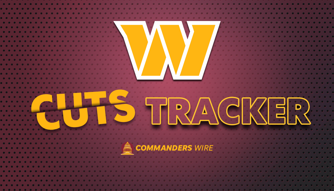 Washington Commanders roster cuts: Tracking the path to 53 players