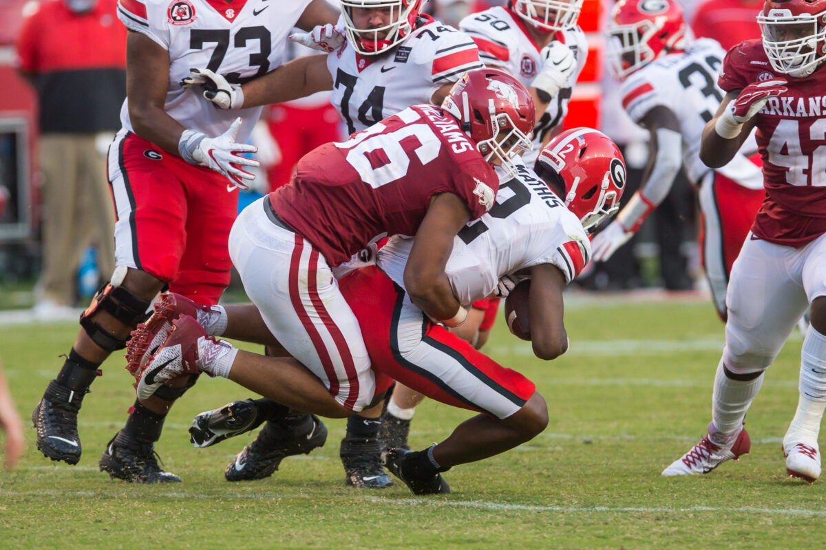 Turnovers a focus for Arkansas defense this fall
