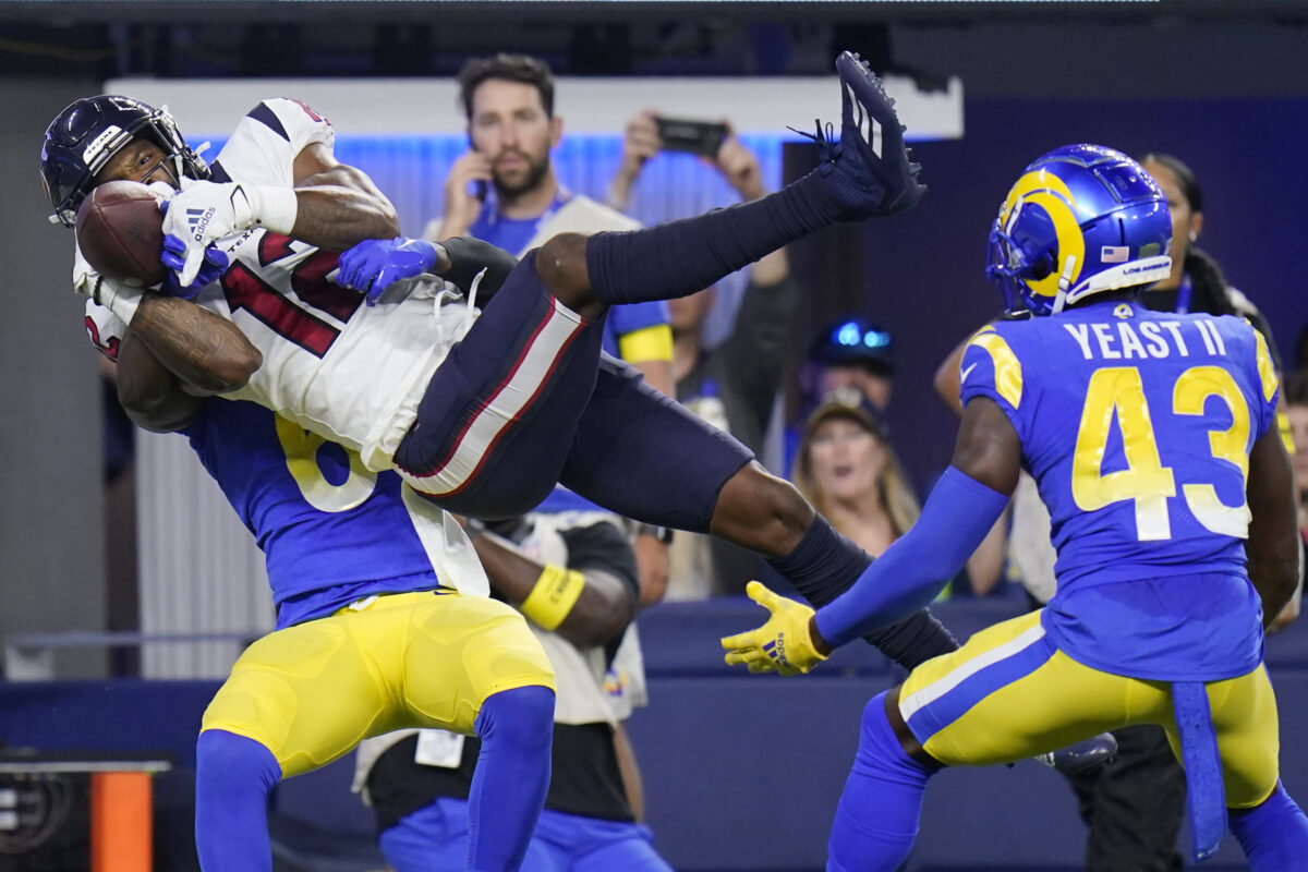 WATCH: Texans WR Nico Collins proves red zone worth against the Rams