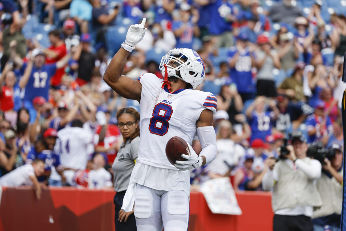WATCH: O.J. Howard catches first touchdown with the Buffalo Bills