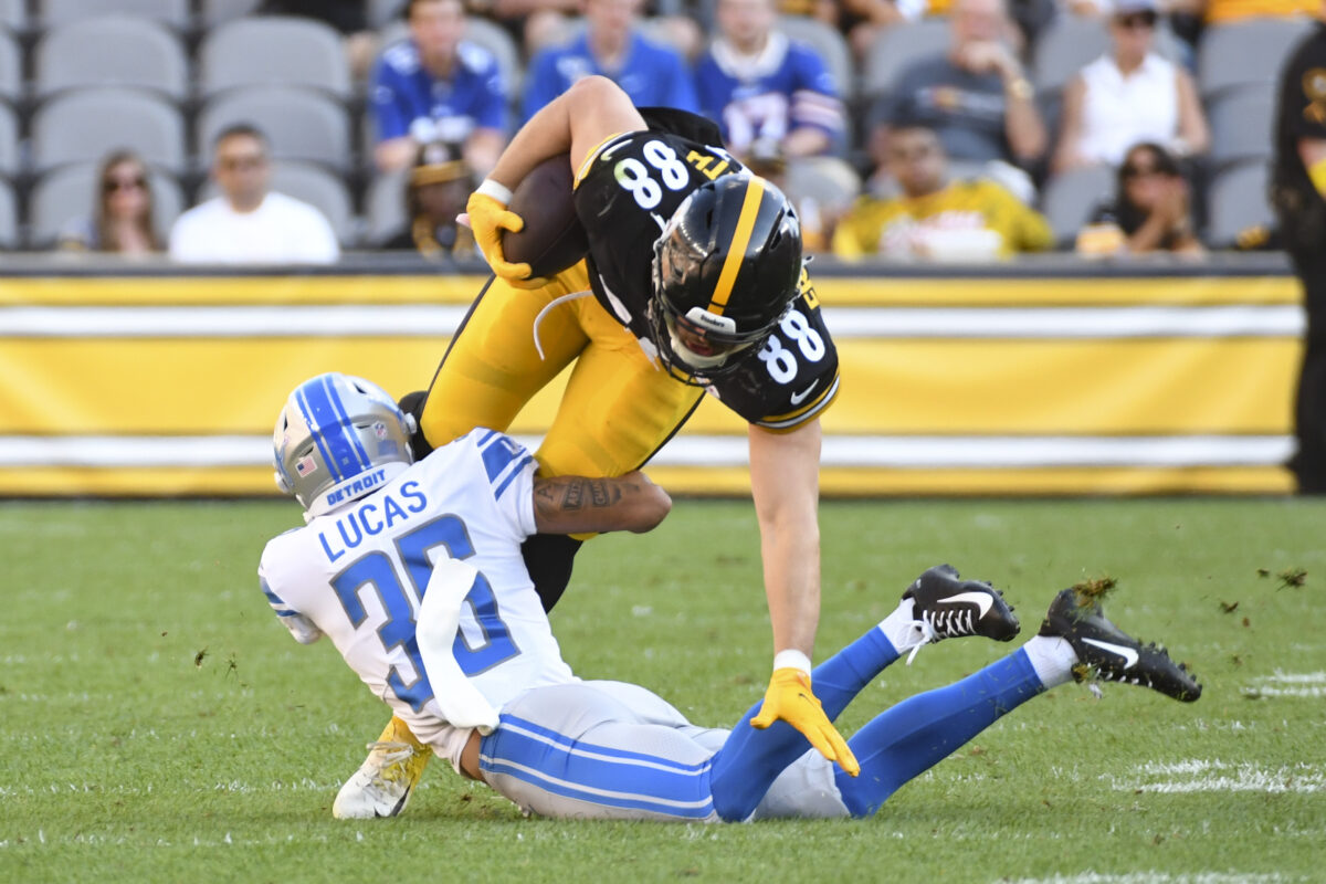 Preseason rookie report: Quiet day for Lions rookies in loss to Pittsburgh