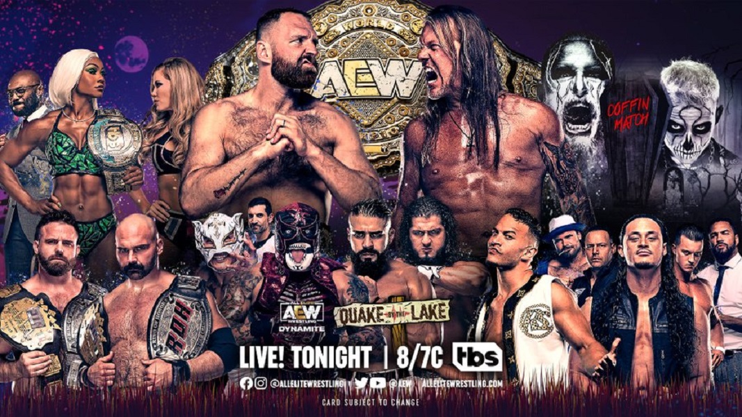 AEW Dynamite Quake by The Lake results: Mox, Jericho battle for gold