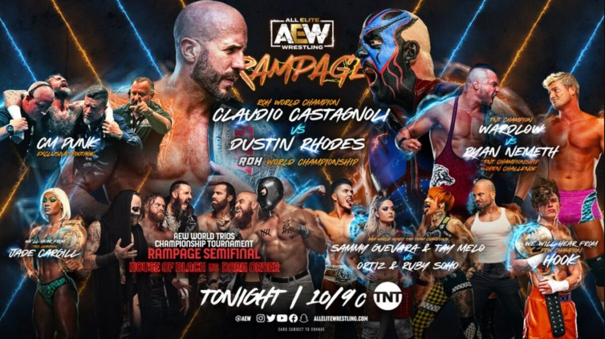 AEW Rampage quick results: Claudio outduels The Natural