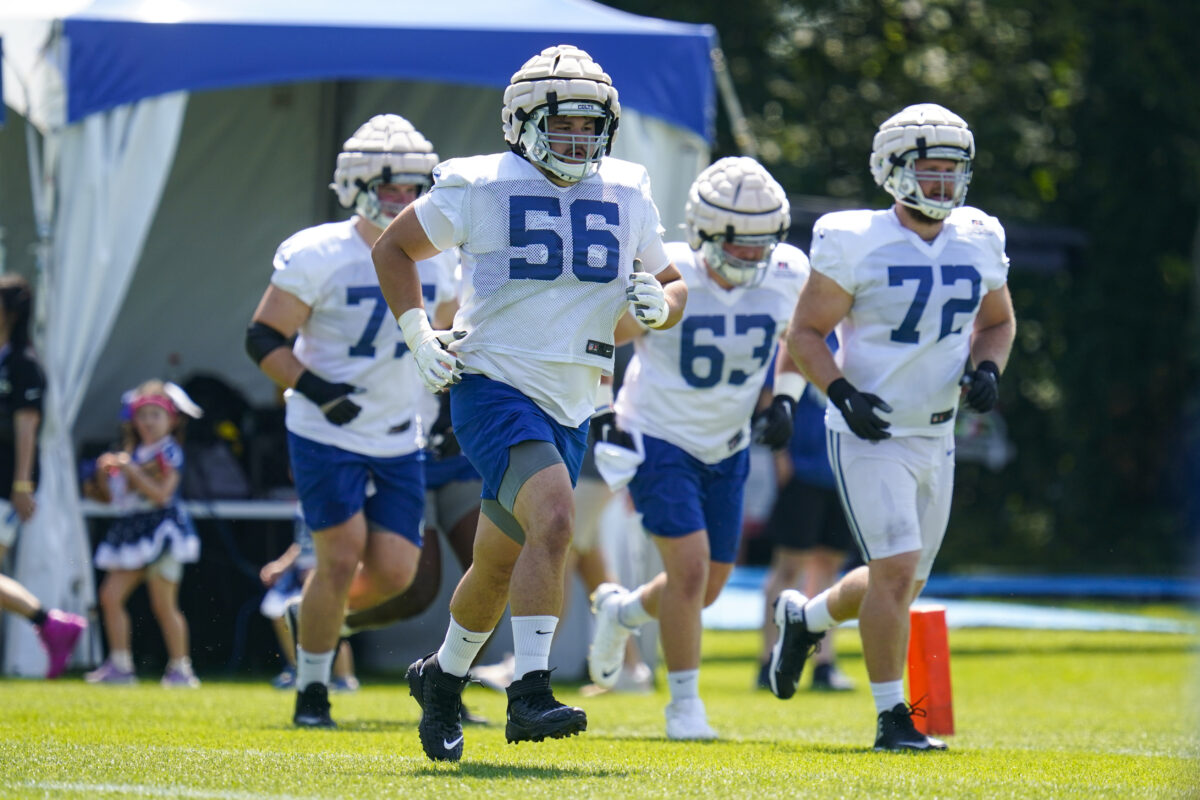 Colts’ tight-knit offensive line welcoming new pieces